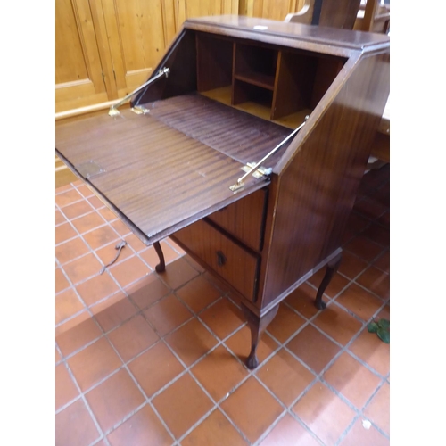 492 - Early 20thC mahogany bureau