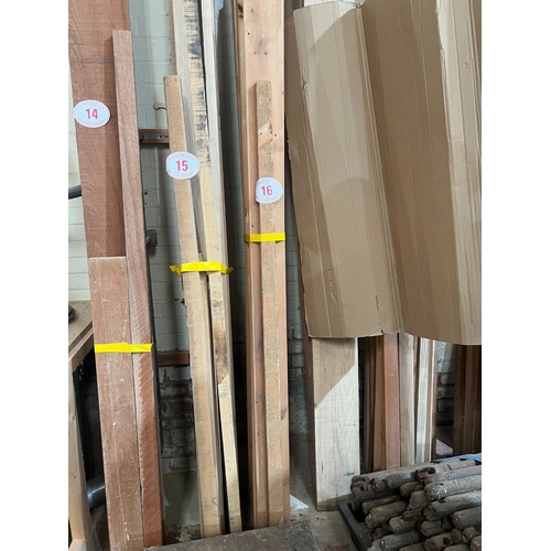 16 - Qty of tongue and Groove timber 2400mm x 110mm x 15mm