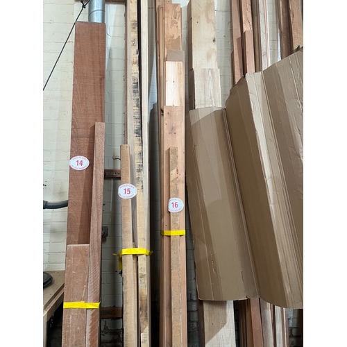 16 - Qty of tongue and Groove timber 2400mm x 110mm x 15mm