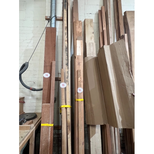 16 - Qty of tongue and Groove timber 2400mm x 110mm x 15mm