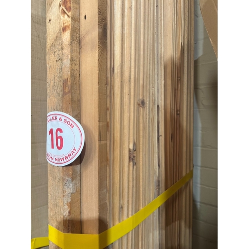 16 - Qty of tongue and Groove timber 2400mm x 110mm x 15mm