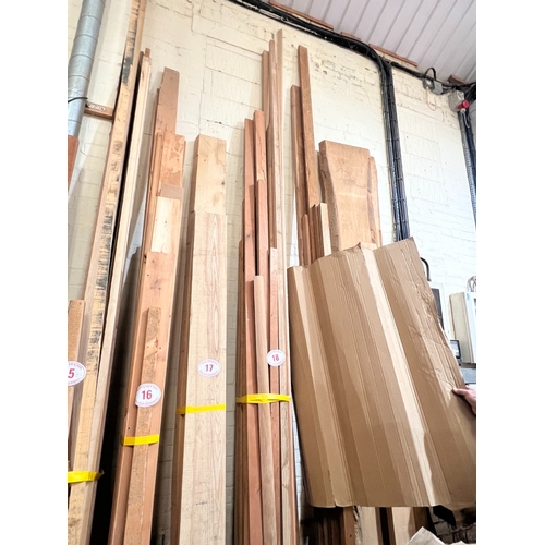 18 - Qty of mixed species and sizes of timber 3100mm, some longer, some shorter