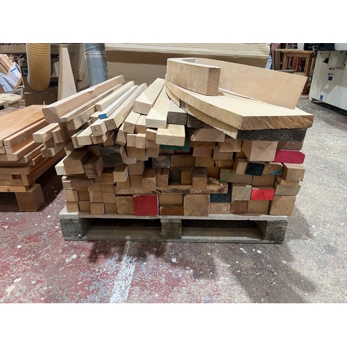 47 - Pallet of mixed hardwood timber