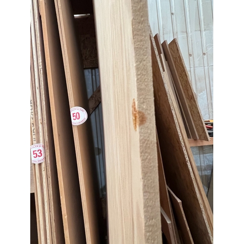 50 - 3 x 8ft x 4ft 9mm veneer pine MDF sheets