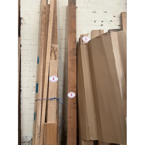 9 - Cedar timber 2600mm x 120mm x 120mm