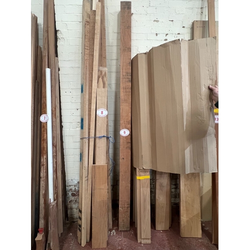 9 - Cedar timber 2600mm x 120mm x 120mm