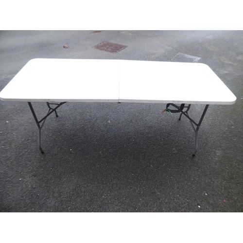 14 - Anji Depot folding trestle table