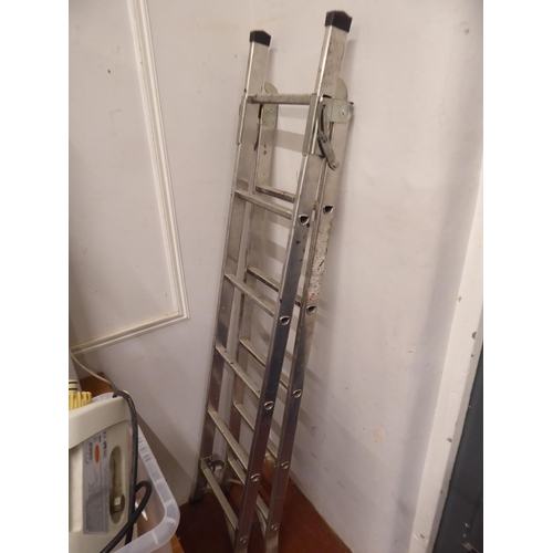 63 - Aluminium step ladders