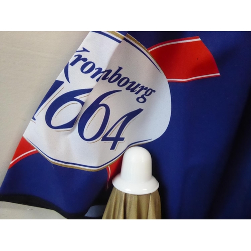 49 - Carlsberg and Kronenbourg pug garden parasols (4)