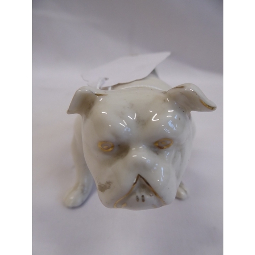 18 - Arcadian crested ware British bulldog - Quorn