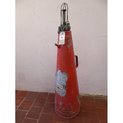 61 - Vintage Globe fire extinguisher