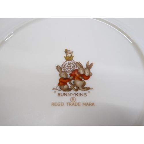 32 - Royal Doulton 'Bunnykins' child's breakfast set (4)
