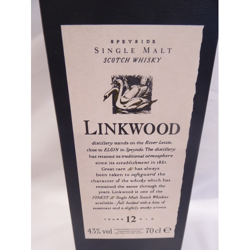 53 - Speyside Linkwood single malt scotch whisky 70cl - boxed