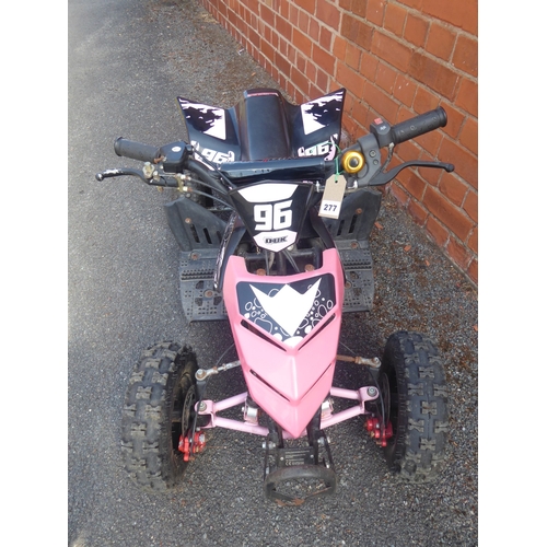 21 - Funbikes 2 stroke mini quad bike