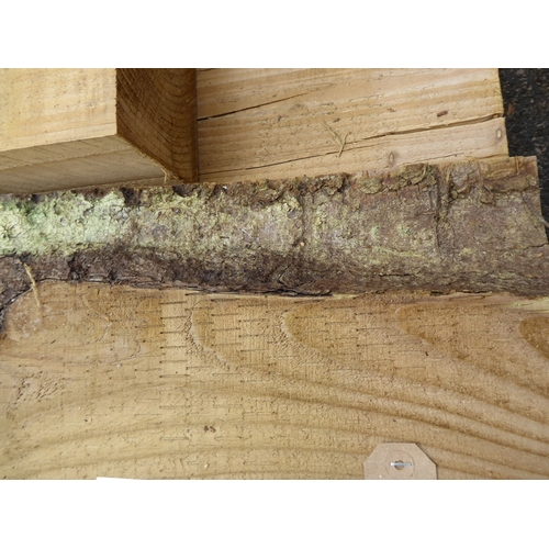 10 - Wooden garden sleepers (3000 x 250 x 100mm) (5) (2400 x 250 x 100mm) (3)