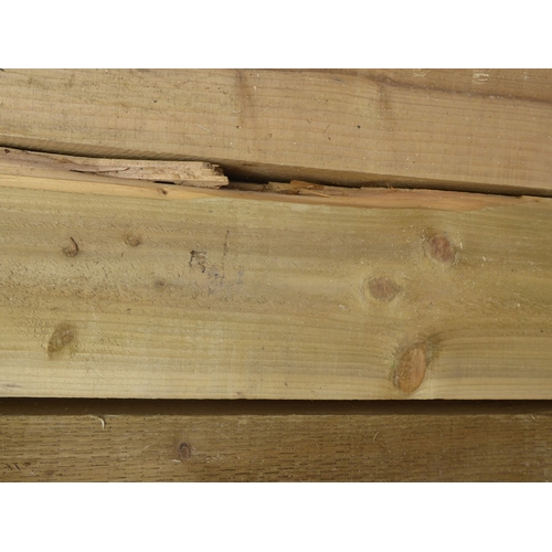 10 - Wooden garden sleepers (3000 x 250 x 100mm) (5) (2400 x 250 x 100mm) (3)