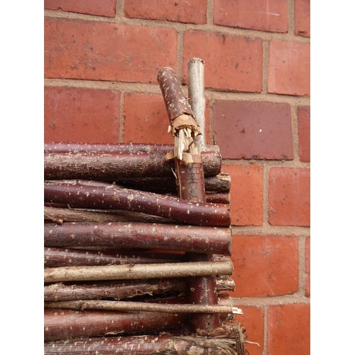 3 - Hazel hurdle panels (approximately 6' x 5') (7)