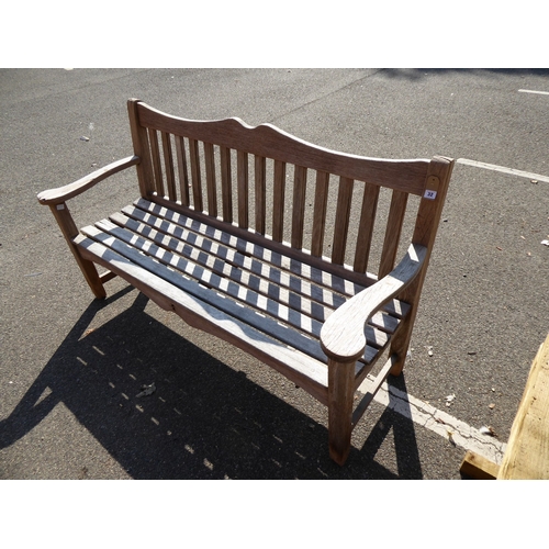 32 - Wooden garden bench