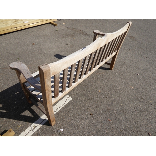 32 - Wooden garden bench