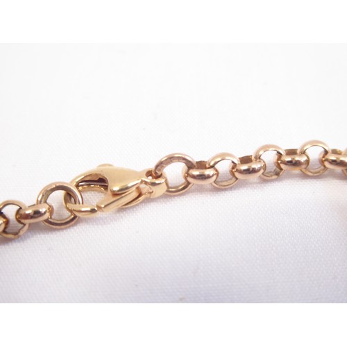 30 - 9ct rose gold bracelet (7.5g)