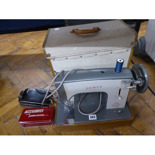 Early 20thC Jones Consort sewing machine