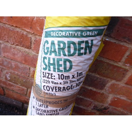 33 - Roll of roofing felt (10m x 1m )