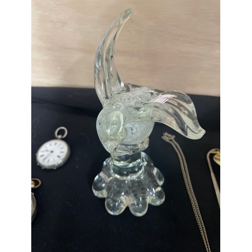 14 - Murano Style Glass Bird