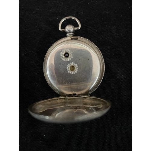 25 - Swiss Silver Key Winding Pocket Watch Stamped 935 c1895-1900