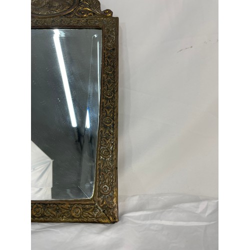 126 - Early 20th Century Antique Gypsy Mirror