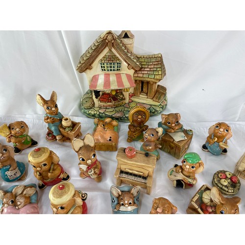 69 - Large Collection Of Pendelfin Figures.