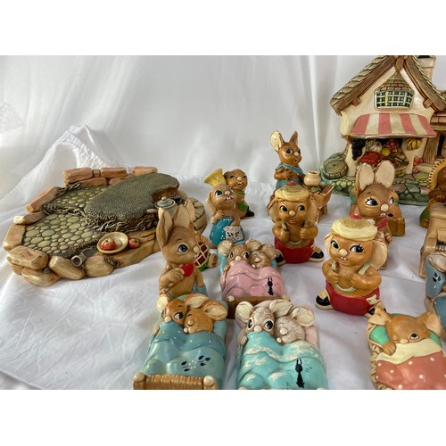 69 - Large Collection Of Pendelfin Figures.