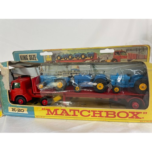 224 - Matchbox K20 Tractor Transporter & K11 DAF Car Transporter