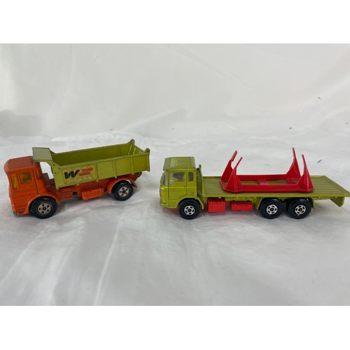 228 - K4 Matchbox Leyland Tipper & K13/20 DAF Truck