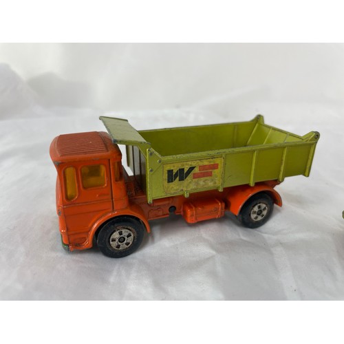 228 - K4 Matchbox Leyland Tipper & K13/20 DAF Truck