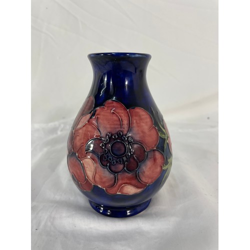 238 - Early Moorcroft 'Clematis' Baluster Form Vase Approx 14cm