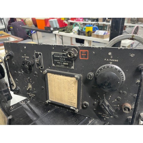 245 - WW2 B17 Bomber Radio System Inc Transmitter, Tuner x2 & The Ariel