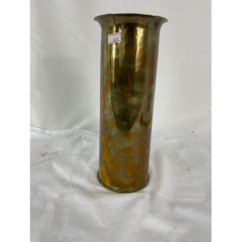 254 - Large WW2 Long Shell Casing Dated 1942