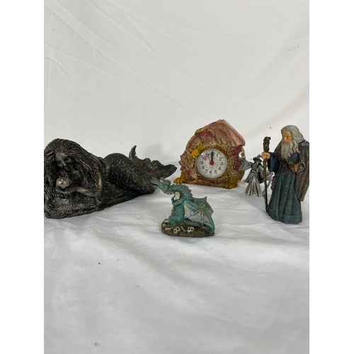 290 - Selection Of Mythical Figures Inc Mermaid