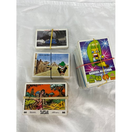 291 - Selection Of Vintage Collectors Cards Inc Tarzan, Steam Engines & Moshi Monsters