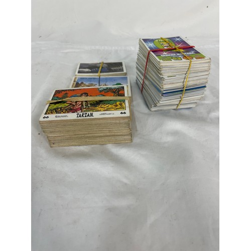 291 - Selection Of Vintage Collectors Cards Inc Tarzan, Steam Engines & Moshi Monsters