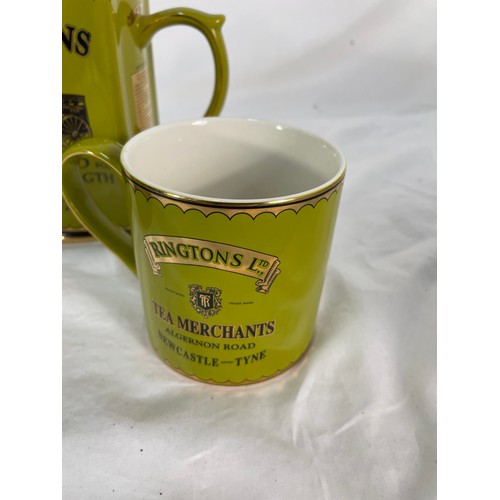 298 - Ltd Edition Ringtons Green Fine China Tea Set