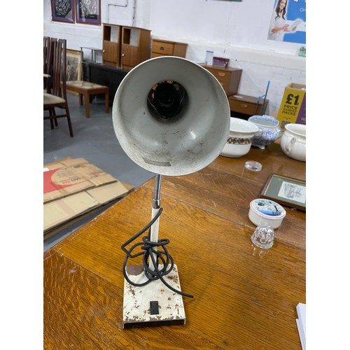 299 - Vintage Ivory Coloured Anglepoise Table Lamp