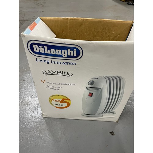 303 - Boxed Delonghi Bambino Oil Filled Heater