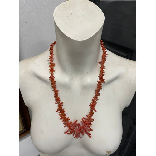 312 - Antique Coral Necklace