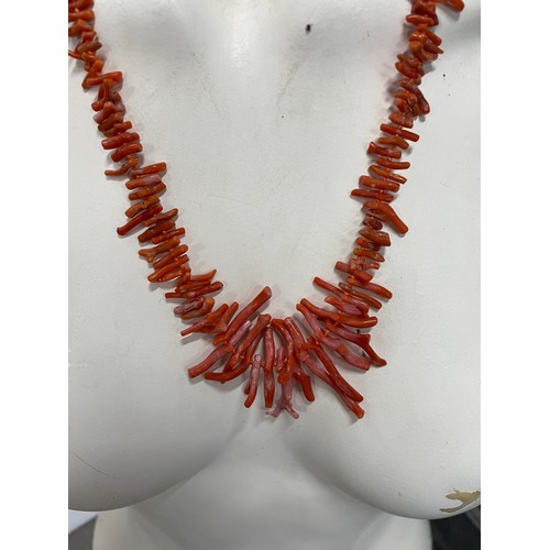 312 - Antique Coral Necklace