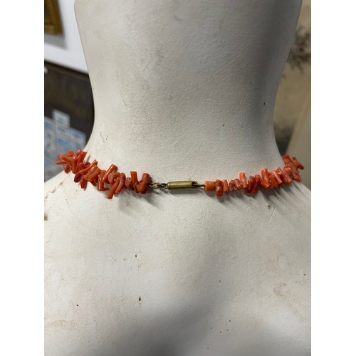 312 - Antique Coral Necklace