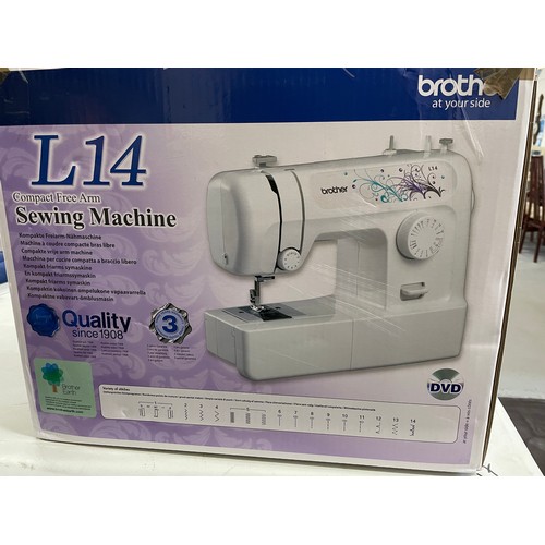 346 - Boxed Brother L14 Sewing Machine