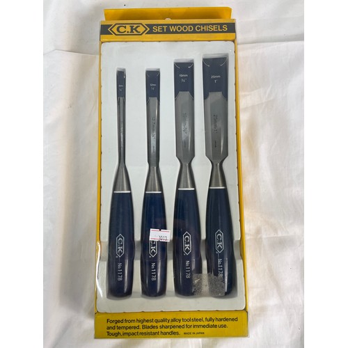 349 - New Ste Of C.K Chisels