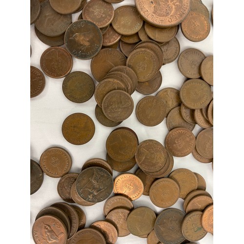 368 - Collection Of Old Pennies, Half Pennies & Farthings