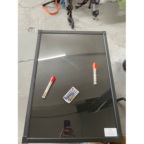 321 - 2 Untested LED Writing Boards